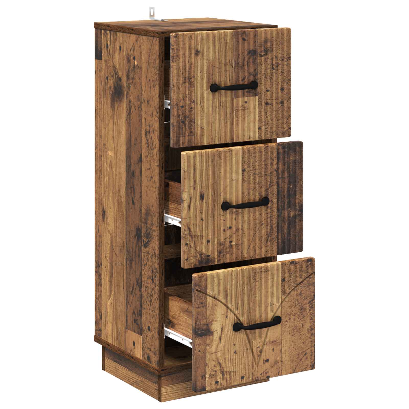 Mobile con Cassetti Legno antico 33 x 34,5 x 87 cm | homemem39