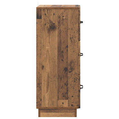 Mobile con Cassetti Legno antico 33 x 34,5 x 87 cm | homemem39