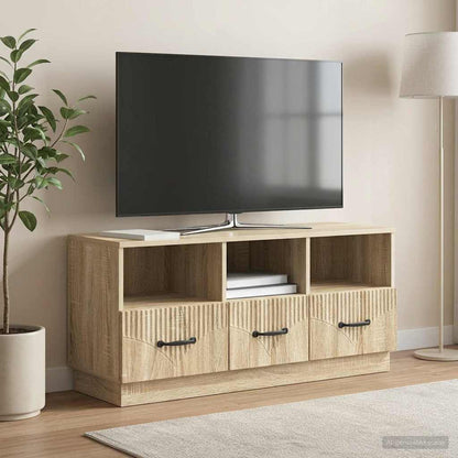 Mobile TV Rovere Sonoma 102 x 34,5 x 47 cm Legno ingegnerizzato