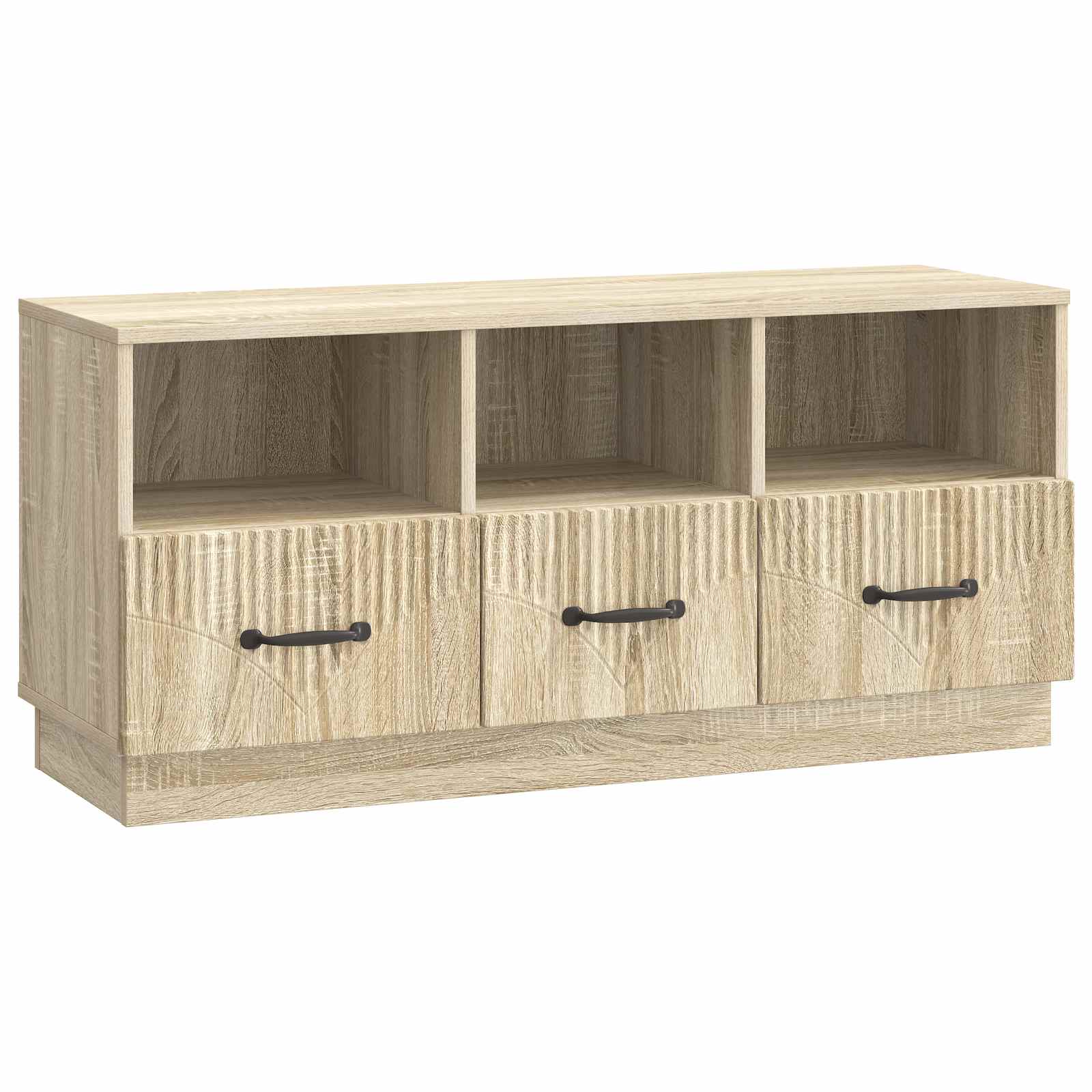 Mobile TV Rovere Sonoma 102 x 34,5 x 47 cm Legno ingegnerizzato | homemem39