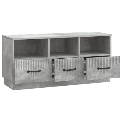 Mobile TV con cassetto Grigio Cemento 102 x 34,5 x 47 cm | homemem39