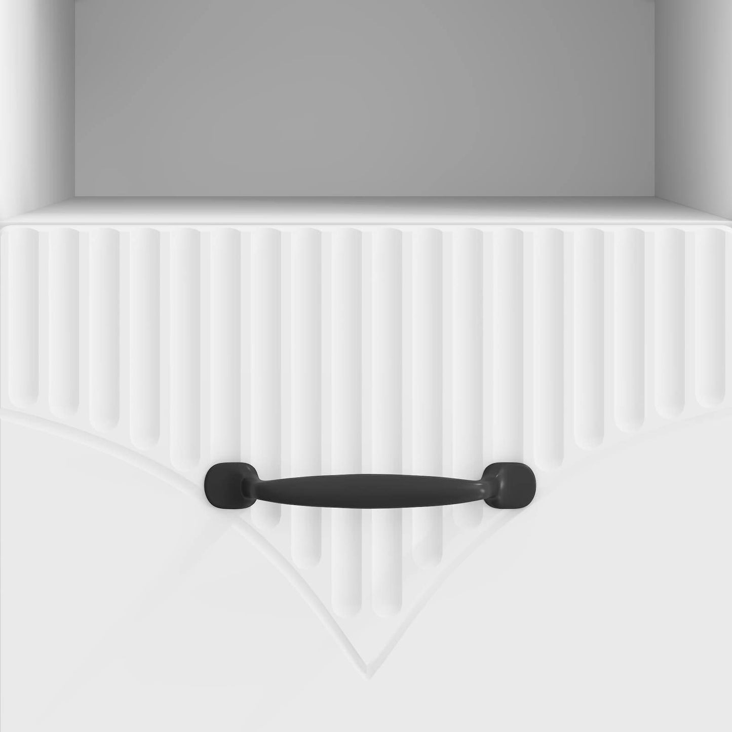 Mobile TV Bianco Lucido 102 x 34,5 x 47 cm Legno ingegnerizzato | homemem39