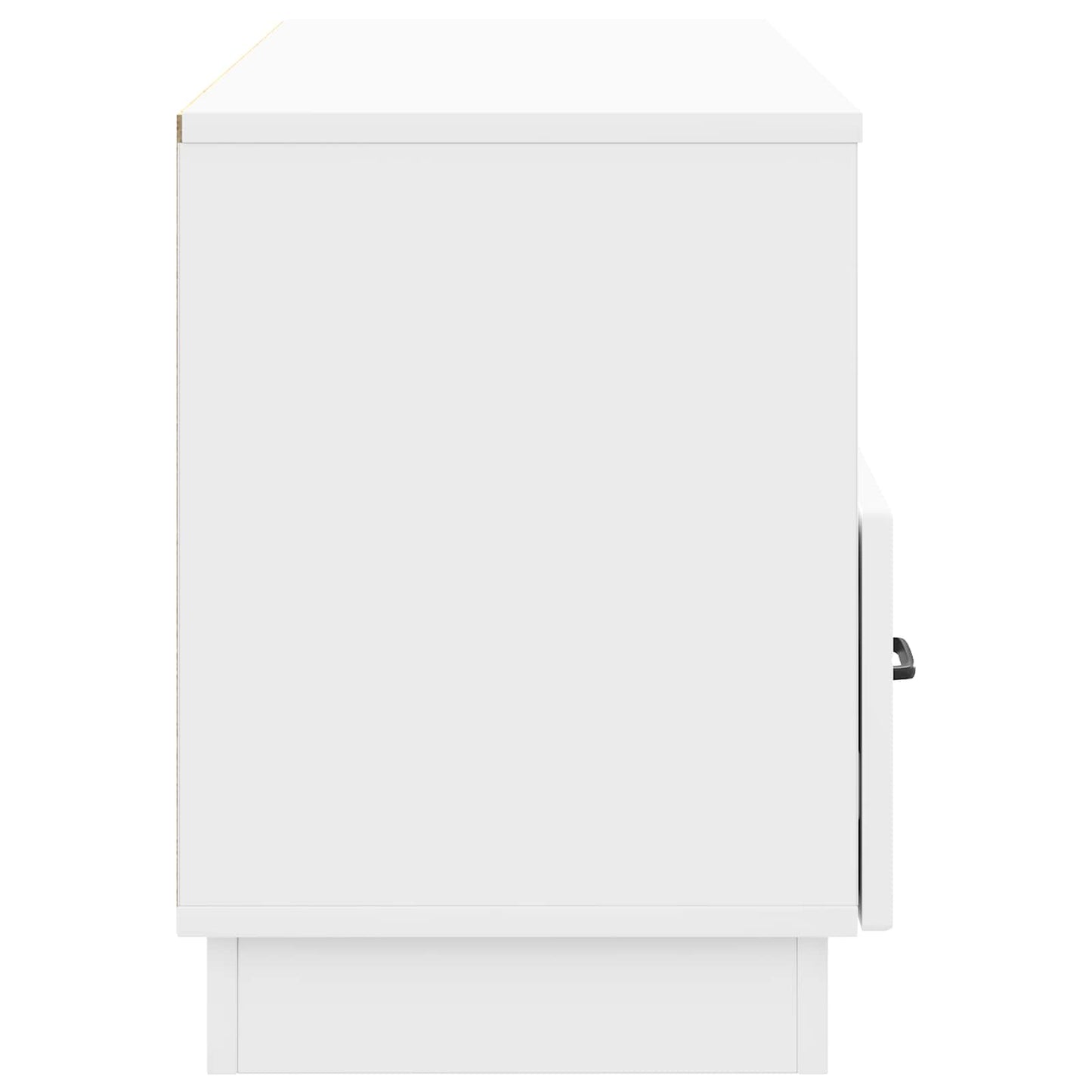 Mobile TV Bianco Lucido 102 x 34,5 x 47 cm Legno ingegnerizzato | homemem39