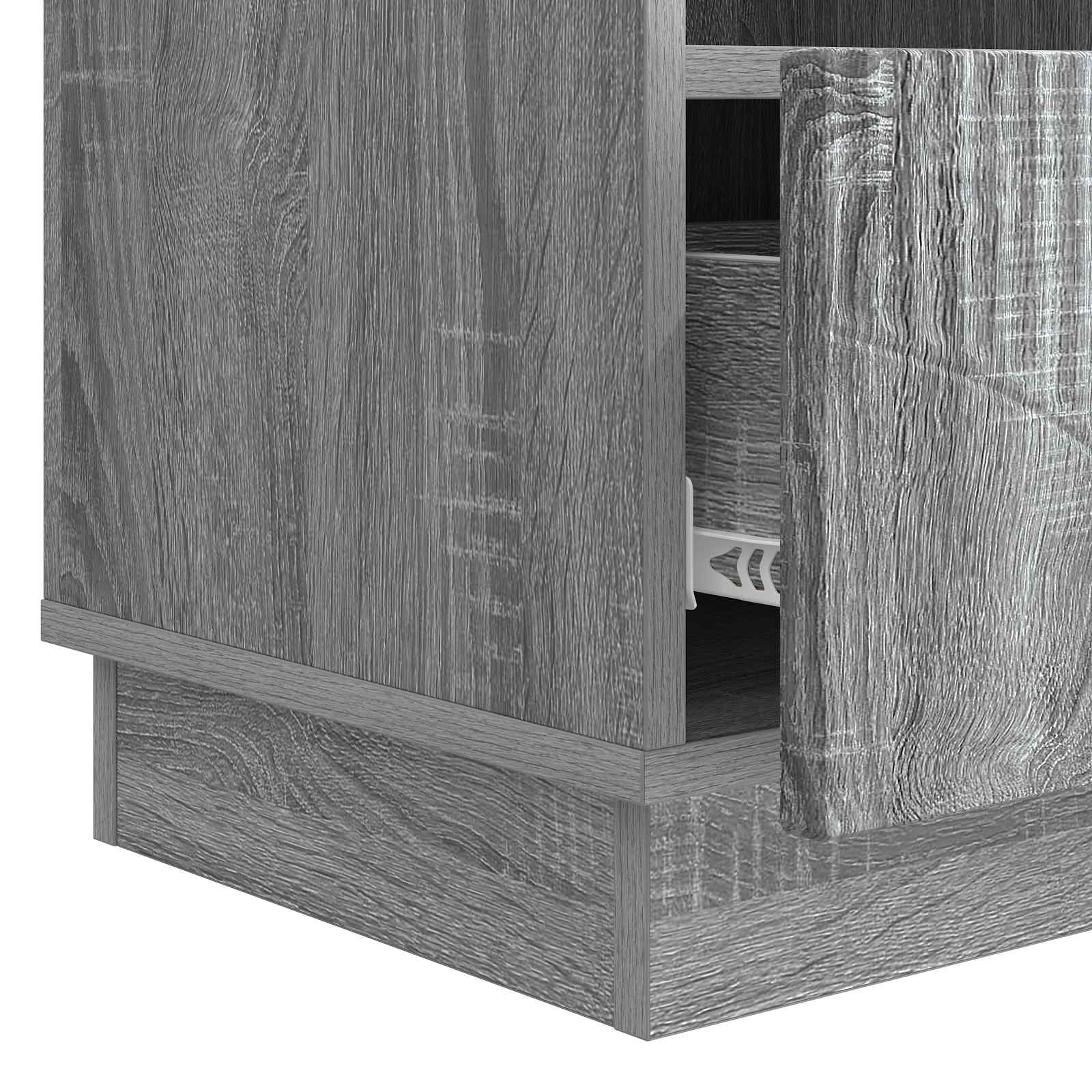 Mobile TV Grigio Sonoma 102 x 34,5 x 47 cm Legno ingegnerizzato | homemem39
