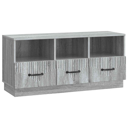 Mobile TV Grigio Sonoma 102 x 34,5 x 47 cm Legno ingegnerizzato | homemem39