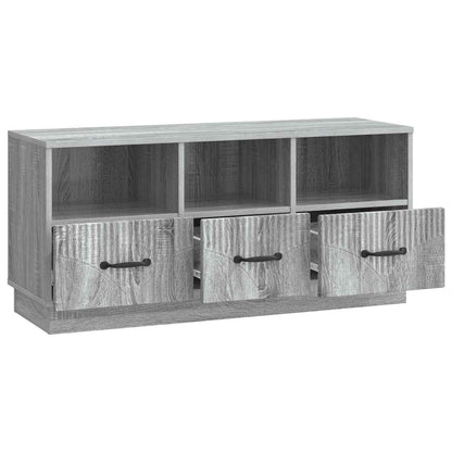 Mobile TV Grigio Sonoma 102 x 34,5 x 47 cm Legno ingegnerizzato | homemem39