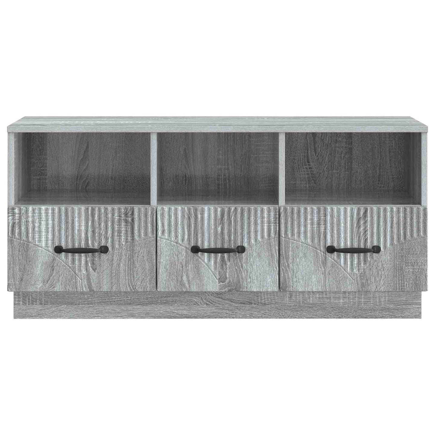 Mobile TV Grigio Sonoma 102 x 34,5 x 47 cm Legno ingegnerizzato | homemem39