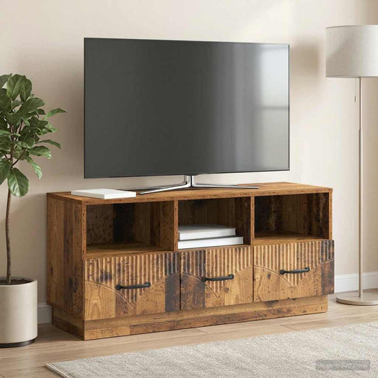 Mobile TV Legno antico 102 x 34,5 x 47 cm Legno ingegnerizzato