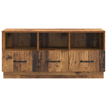 Mobile TV Legno antico 102 x 34,5 x 47 cm Legno ingegnerizzato | homemem39