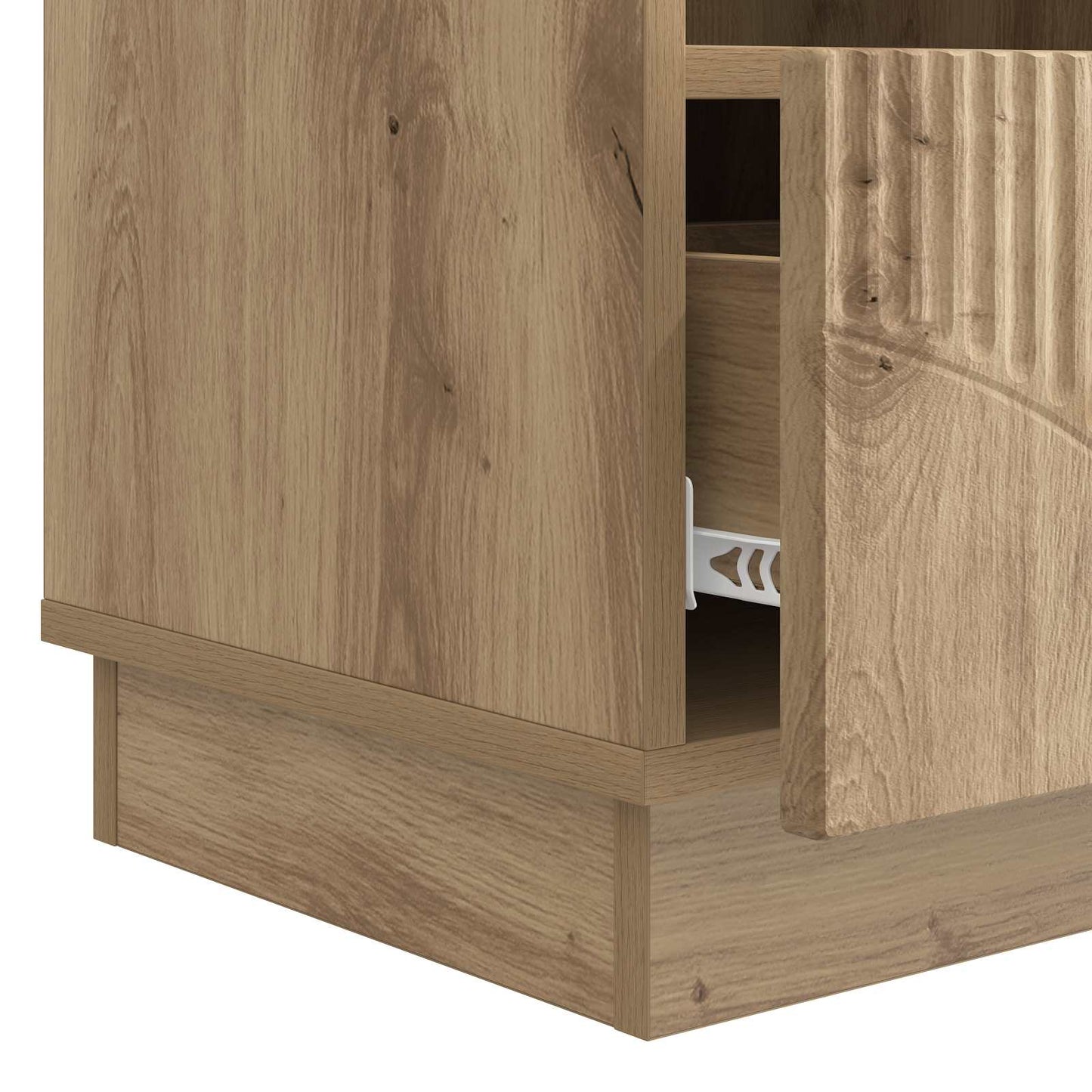 Mobile TV con cassetto Rovere Artigianale 102 x 34,5 x 47 cm