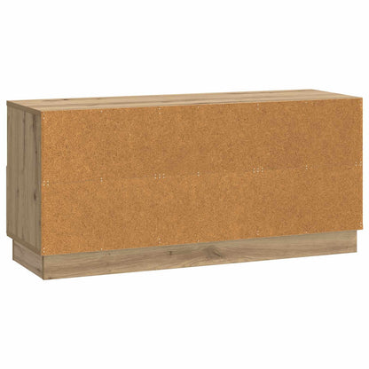 Mobile TV con cassetto Rovere Artigianale 102 x 34,5 x 47 cm