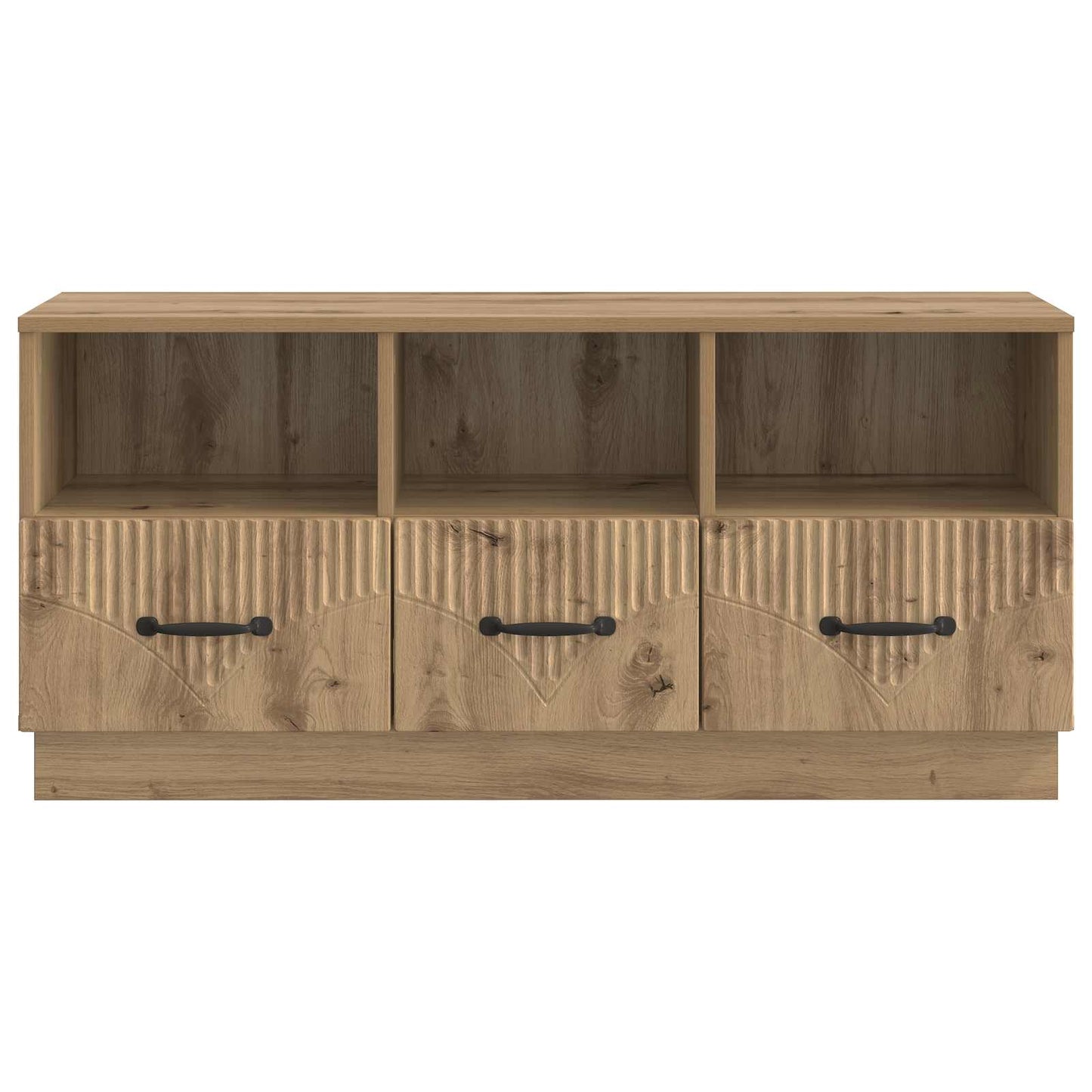 Mobile TV con cassetto Rovere Artigianale 102 x 34,5 x 47 cm