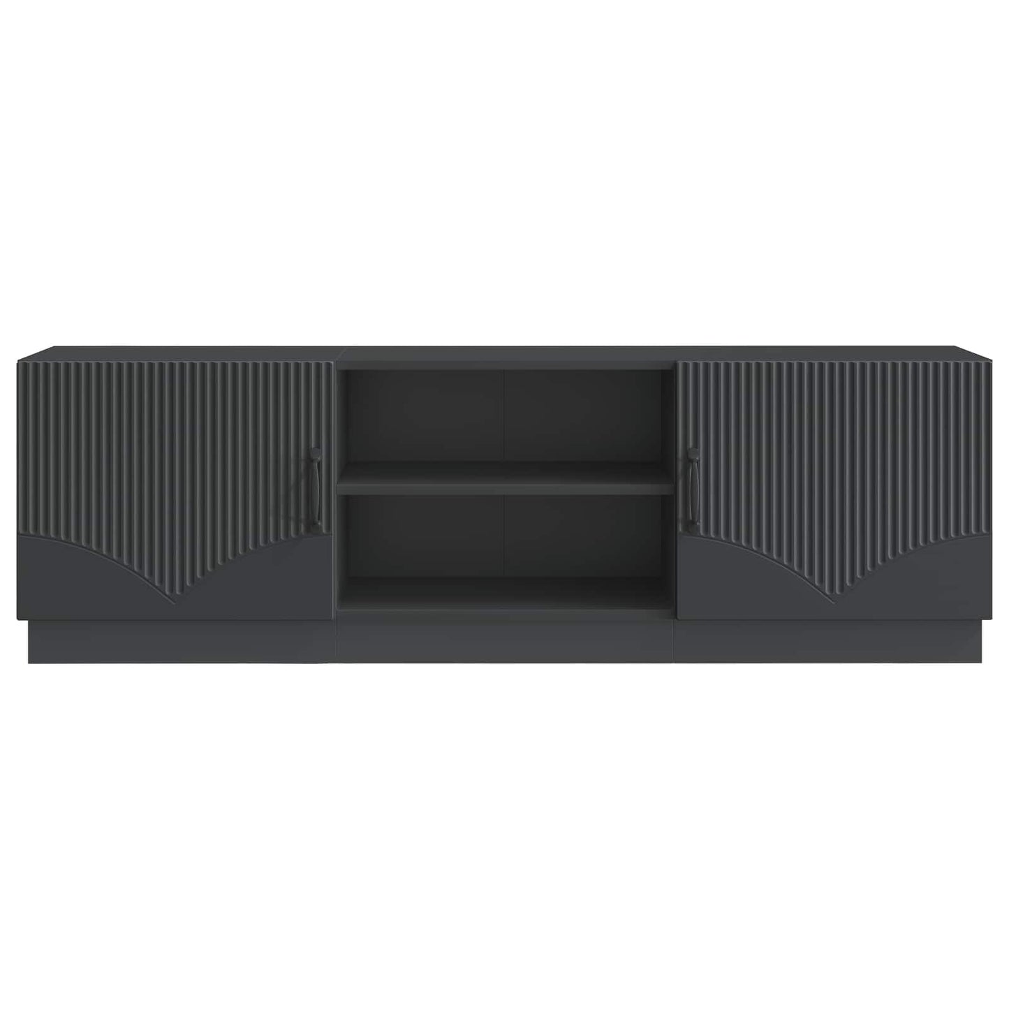 Mobile TV Nero 150 x 31 x 47 cm Legno ingegnerizzato | homemem39