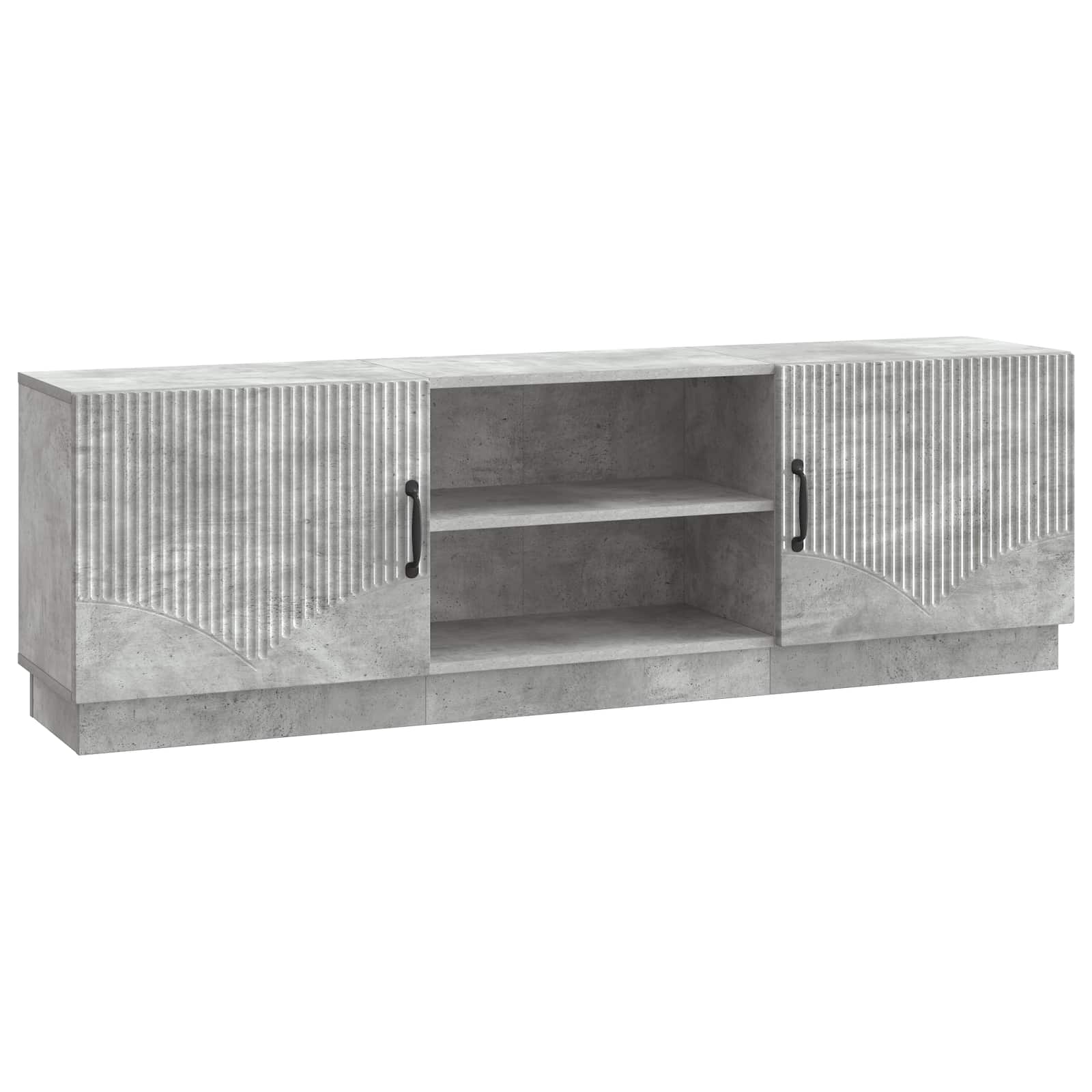 Mobile TV Grigio Cemento 150 x 31 x 47 cm Legno ingegnerizzato | homemem39