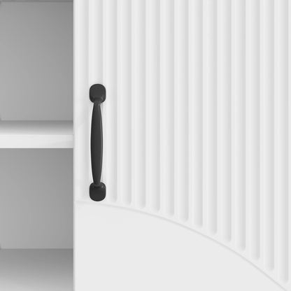Mobile TV Bianco Lucido 150 x 31 x 47 cm Legno ingegnerizzato | homemem39
