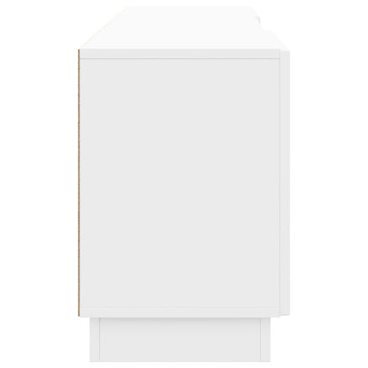 Mobile TV Bianco Lucido 150 x 31 x 47 cm Legno ingegnerizzato