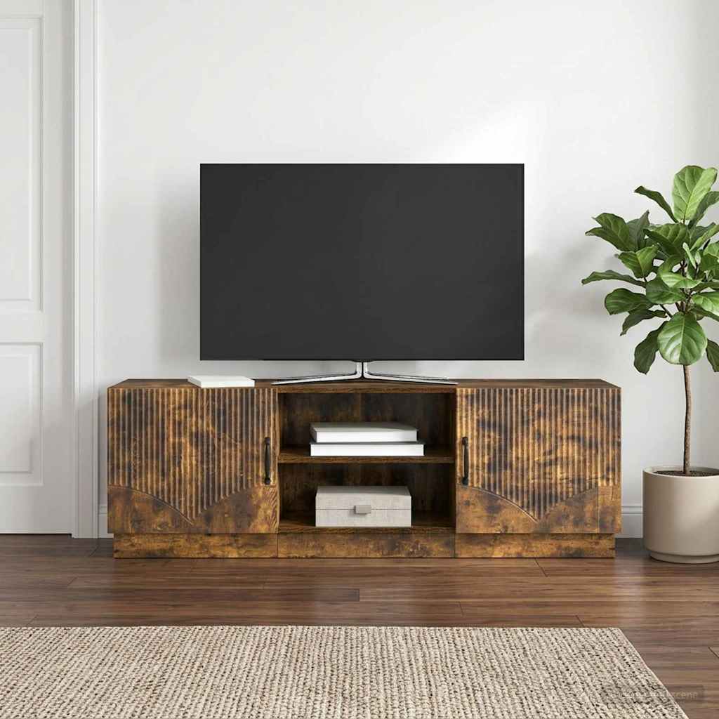 Mobile TV Rovere Fumo 150 x 31 x 47 cm Legno ingegnerizzato