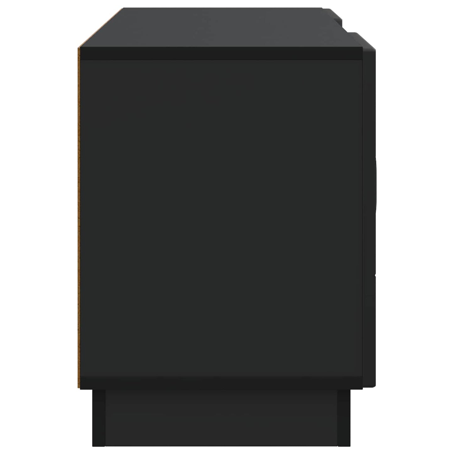 Mobile TV Nero 102 x 34,5 x 47 cm Legno ingegnerizzato
