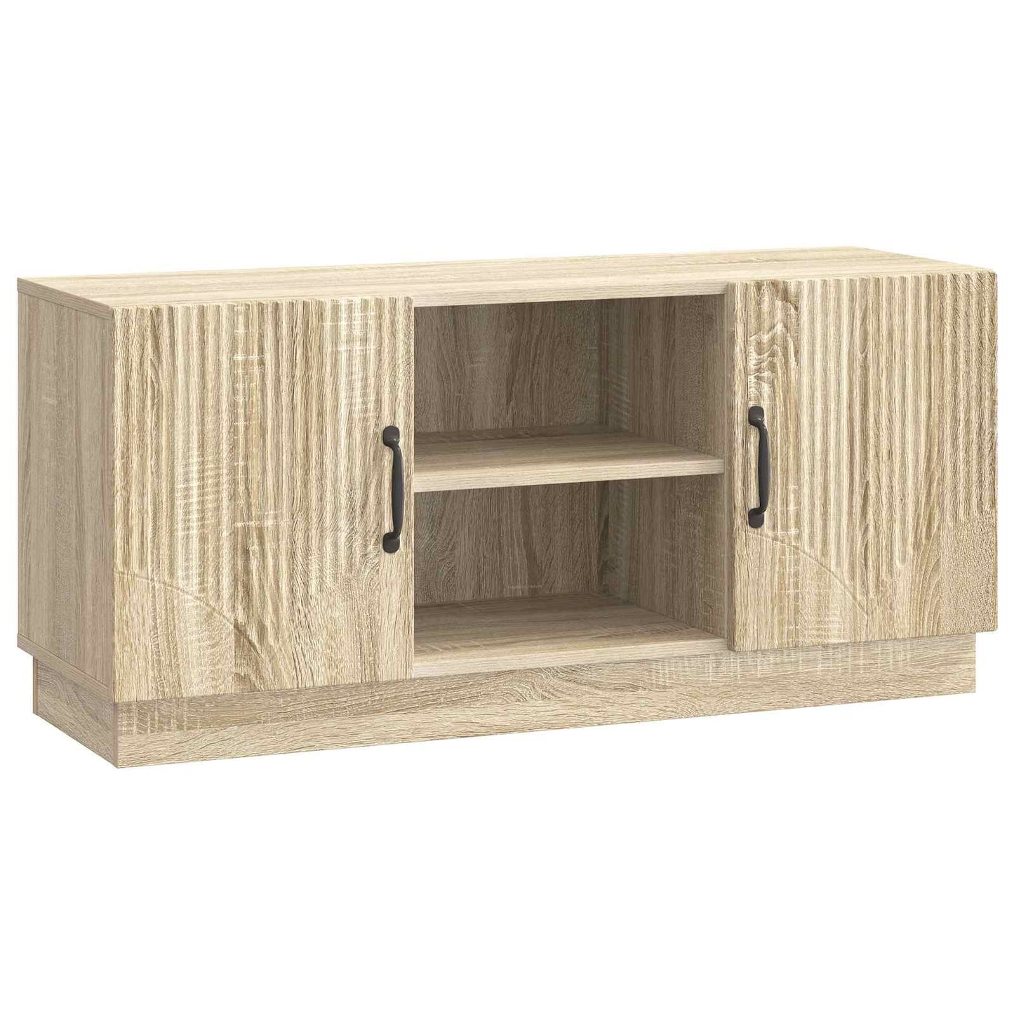 Mobile TV Rovere Sonoma 102 x 34,5 x 47 cm Legno ingegnerizzato | homemem39