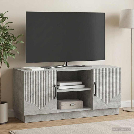 Mobile TV Grigio Cemento 102 x 34,5 x 47 cm