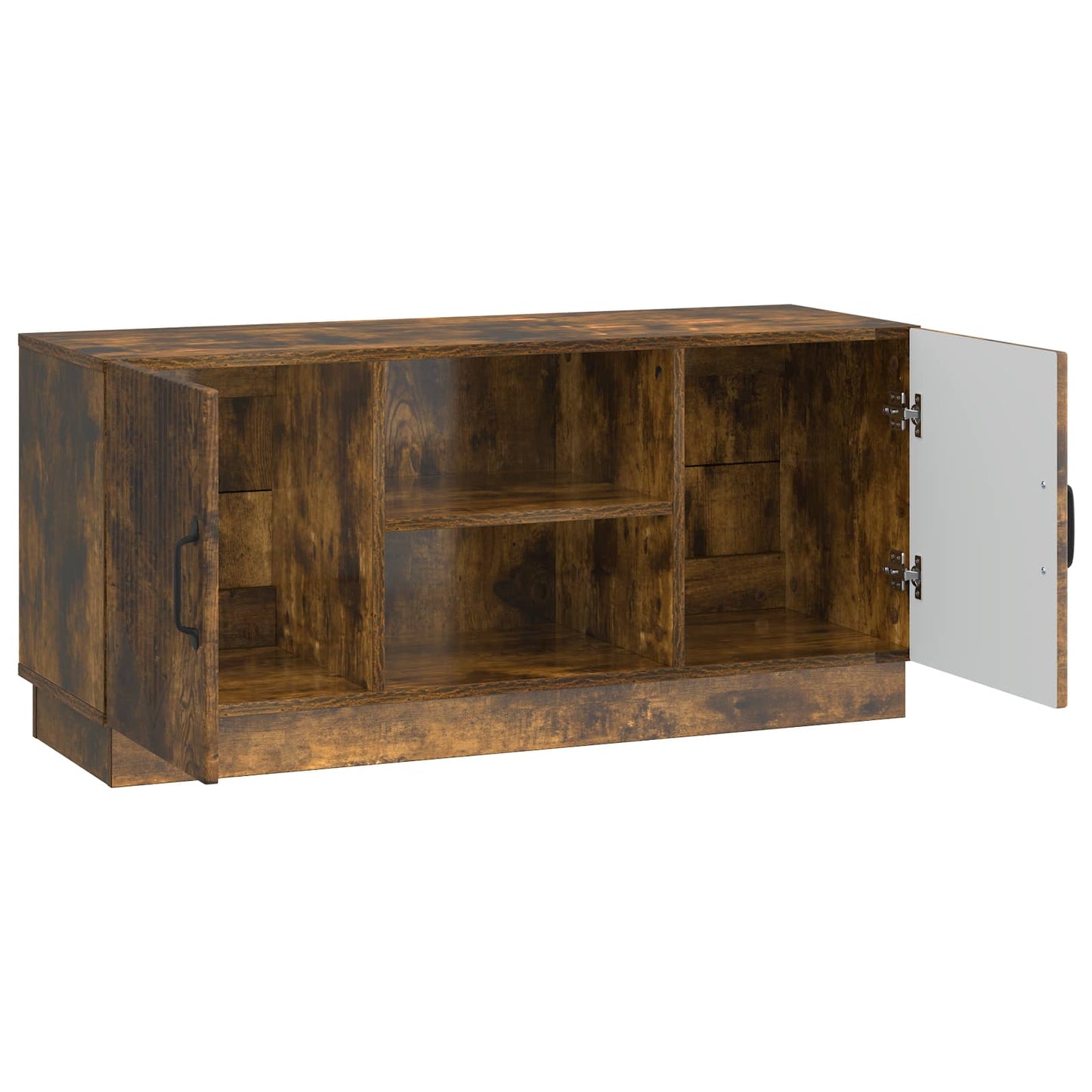 Mobile TV Rovere Fumo 102 x 34,5 x 47 cm Legno ingegnerizzato | homemem39