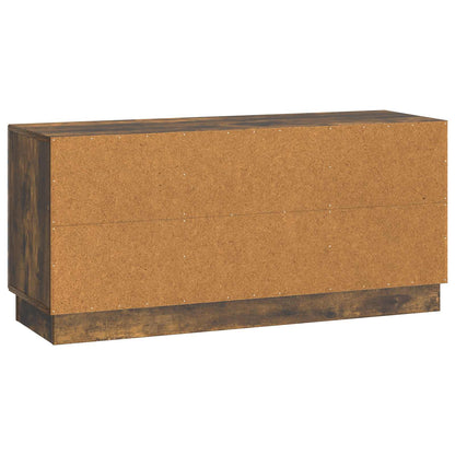 Mobile TV Rovere Fumo 102 x 34,5 x 47 cm Legno ingegnerizzato | homemem39