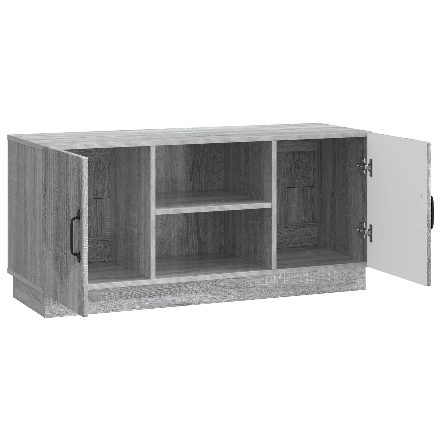 Mobile TV Grigio Sonoma 102 x 34,5 x 47 cm Legno ingegnerizzato | homemem39