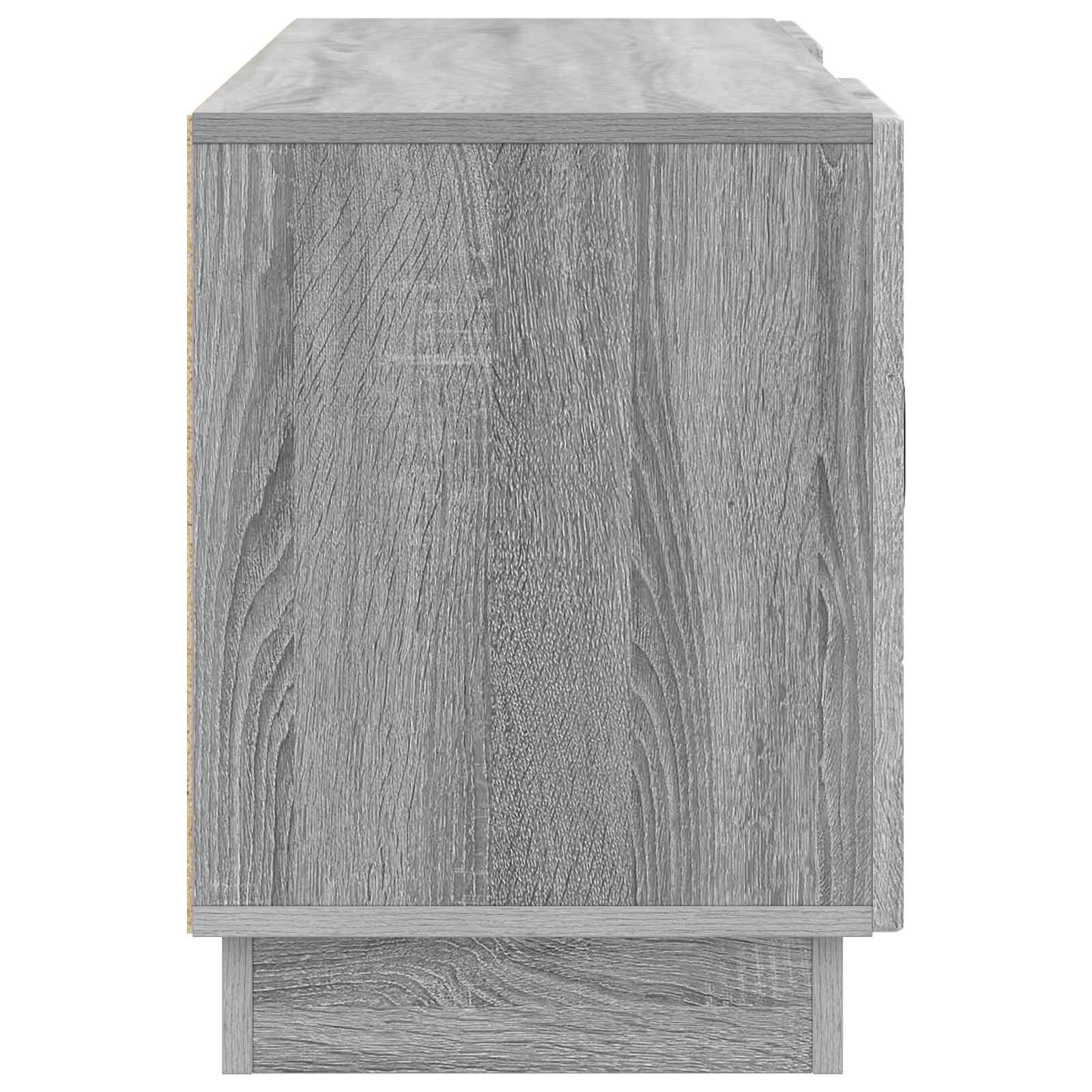 Mobile TV Grigio Sonoma 102 x 34,5 x 47 cm Legno ingegnerizzato | homemem39