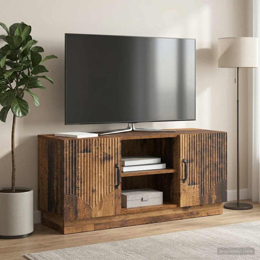 Mobile TV Legno antico 102 x 34,5 x 47 cm Legno ingegnerizzato