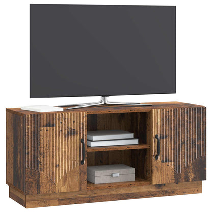 Mobile TV Legno antico 102 x 34,5 x 47 cm Legno ingegnerizzato | homemem39