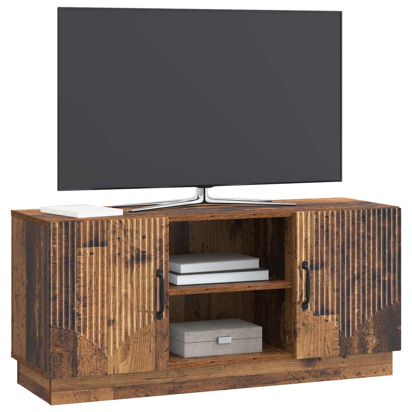 Mobile TV Legno antico 102 x 34,5 x 47 cm Legno ingegnerizzato