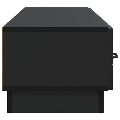 Mobile TV Nero 147 x 34,5 x 27 cm Legno ingegnerizzato | homemem39