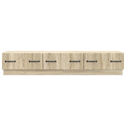 Mobile TV Rovere Sonoma 147 x 34,5 x 27 cm Legno ingegnerizzato | homemem39