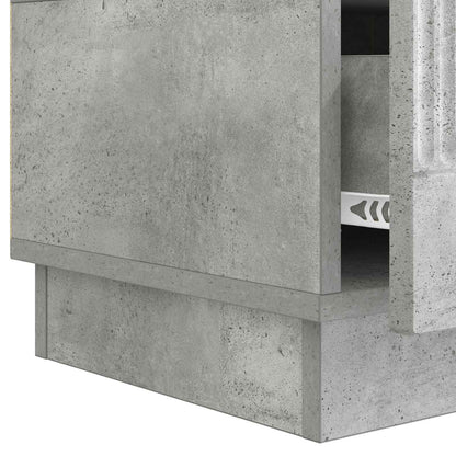 Mobile TV con cassetto Grigio Cemento 147 x 34,5 x 27 cm | homemem39