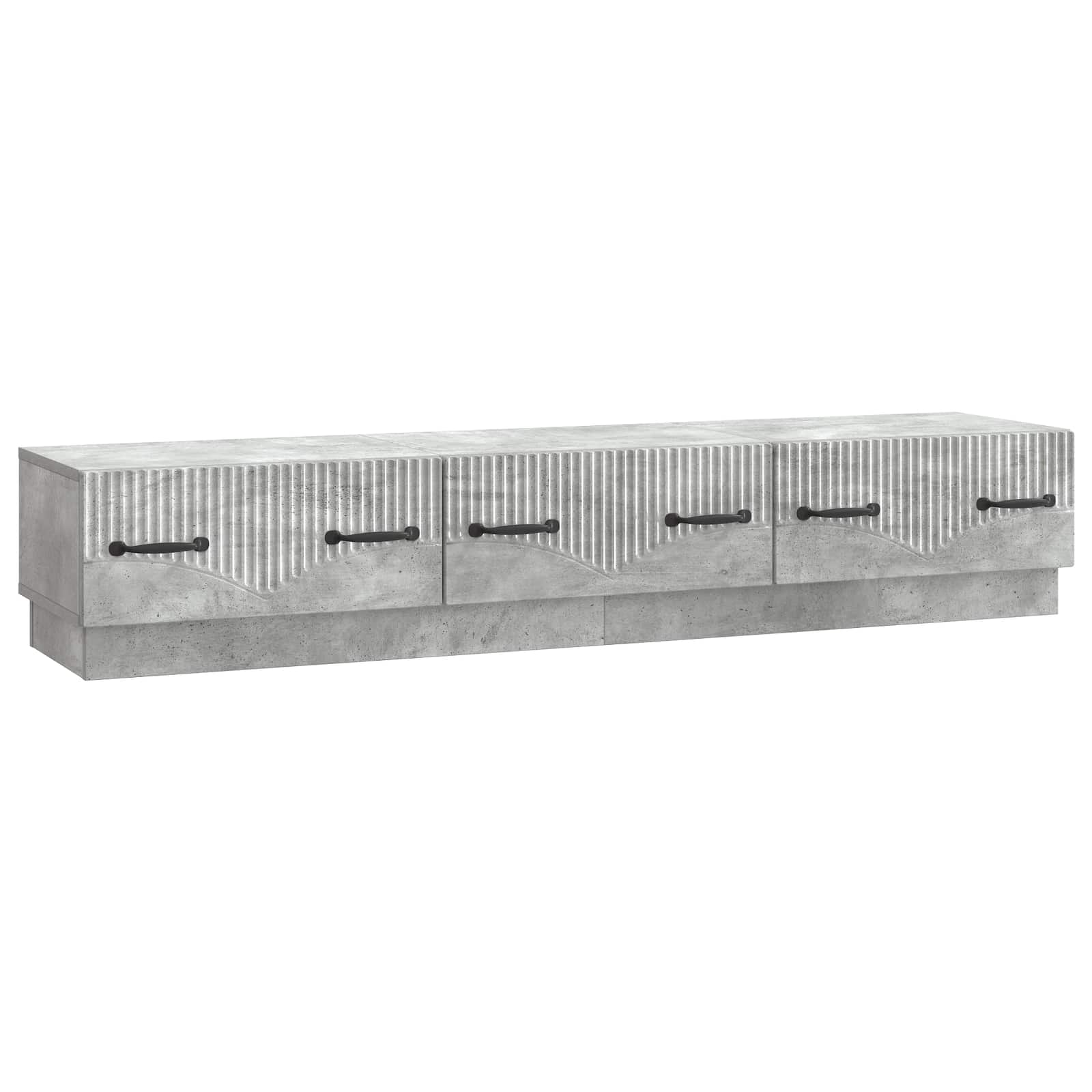 Mobile TV con cassetto Grigio Cemento 147 x 34,5 x 27 cm | homemem39