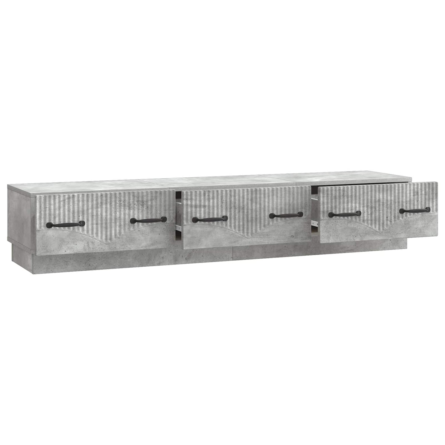 Mobile TV con cassetto Grigio Cemento 147 x 34,5 x 27 cm