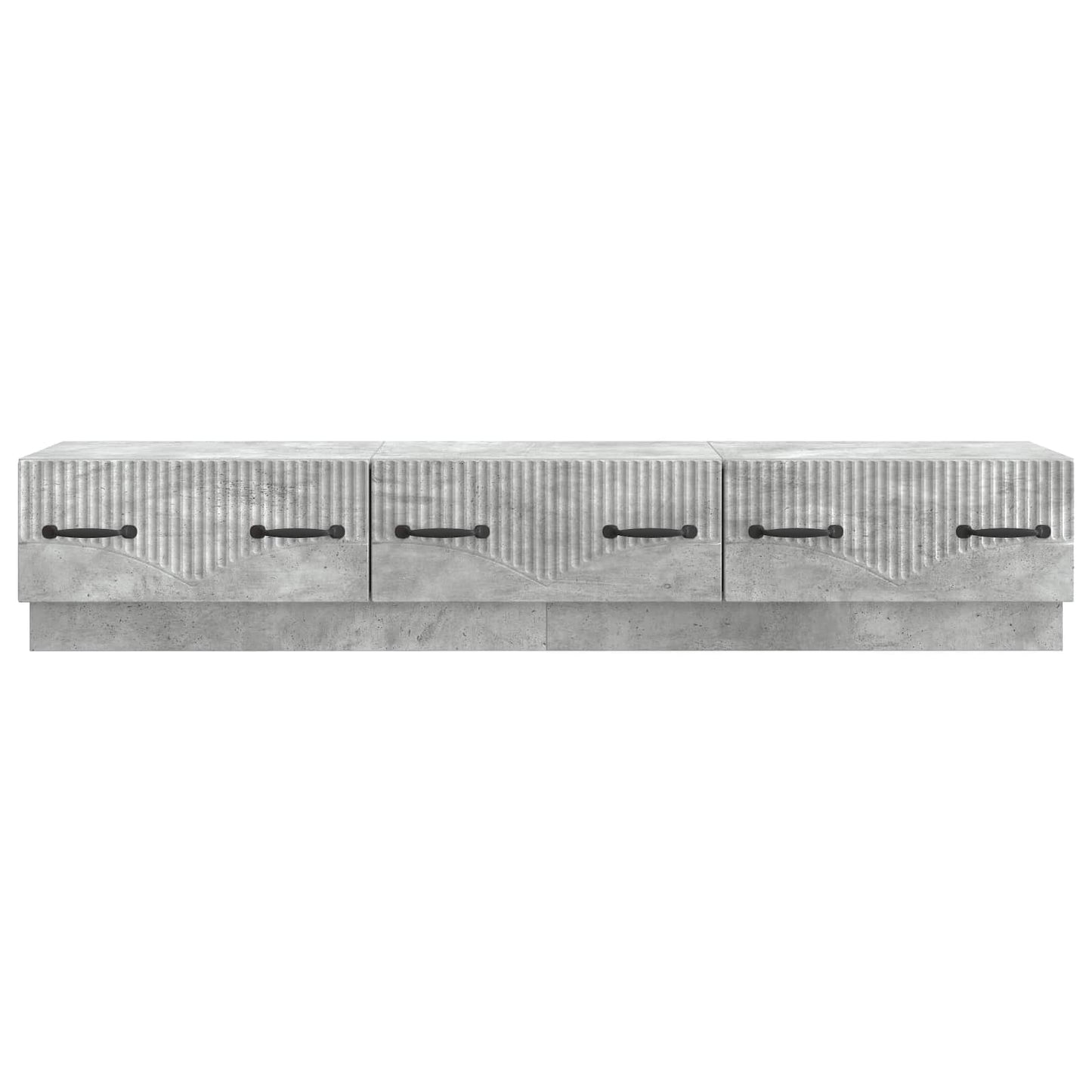 Mobile TV con cassetto Grigio Cemento 147 x 34,5 x 27 cm | homemem39