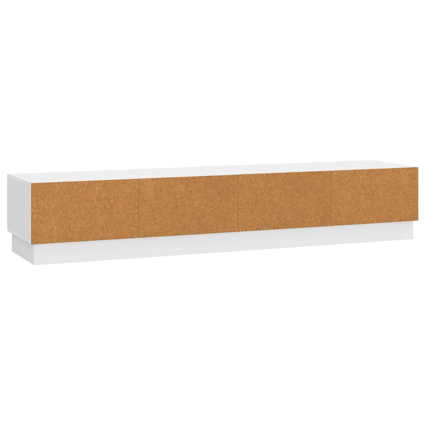 Mobile TV Bianco Lucido 147 x 34,5 x 27 cm Legno ingegnerizzato