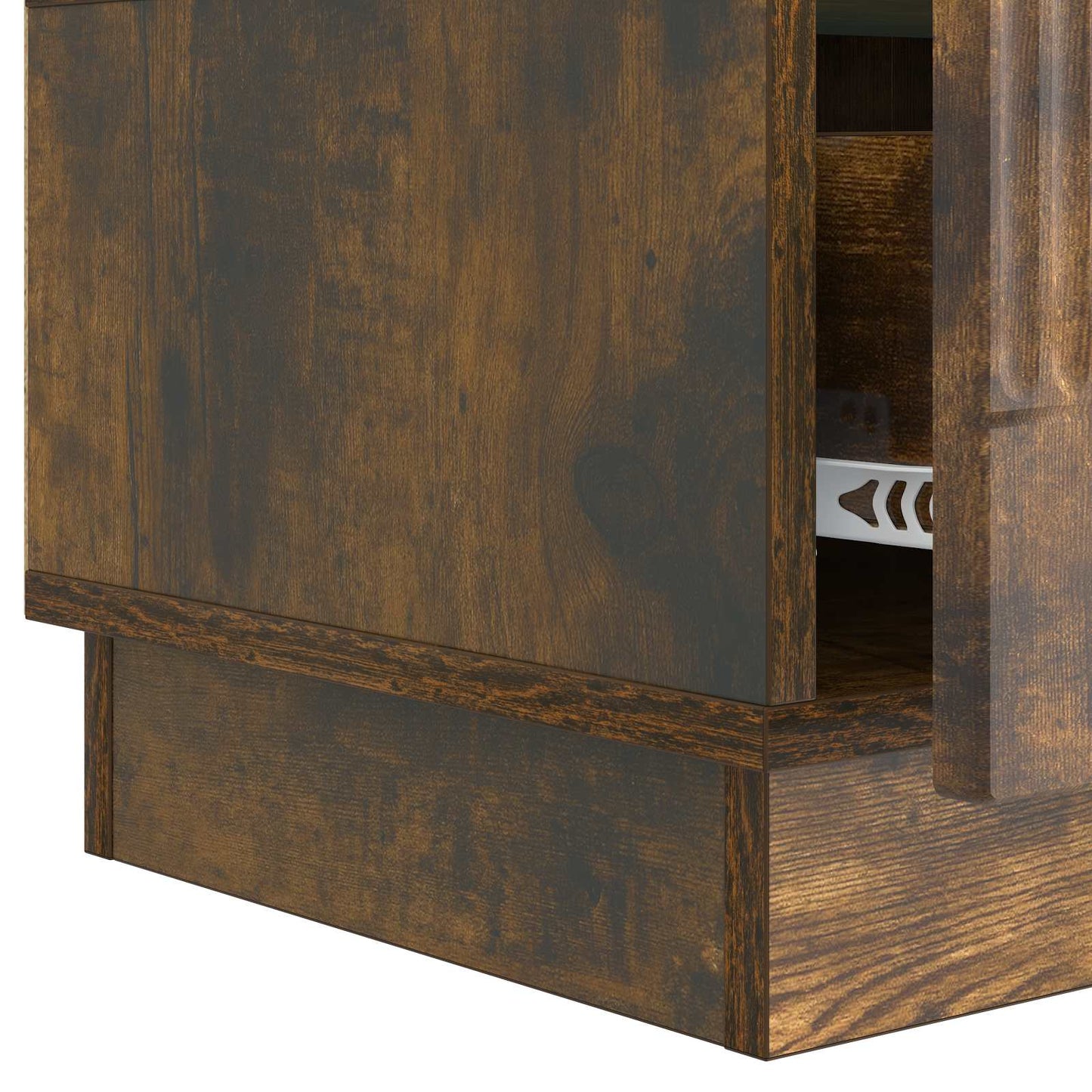 Mobile TV Rovere Fumo 147 x 34,5 x 27 cm Legno ingegnerizzato