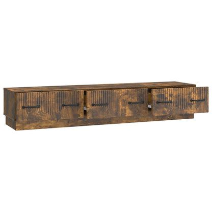 Mobile TV Rovere Fumo 147 x 34,5 x 27 cm Legno ingegnerizzato | homemem39