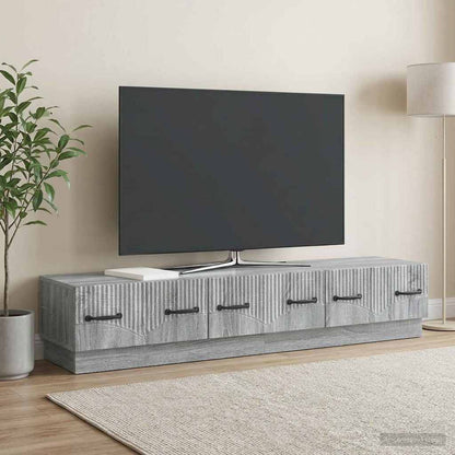 Mobile TV Grigio Sonoma 147 x 34,5 x 27 cm Legno ingegnerizzato
