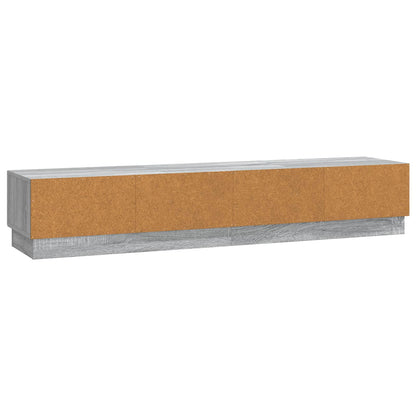 Mobile TV Grigio Sonoma 147 x 34,5 x 27 cm Legno ingegnerizzato | homemem39
