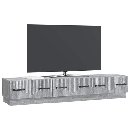 Mobile TV Grigio Sonoma 147 x 34,5 x 27 cm Legno ingegnerizzato | homemem39