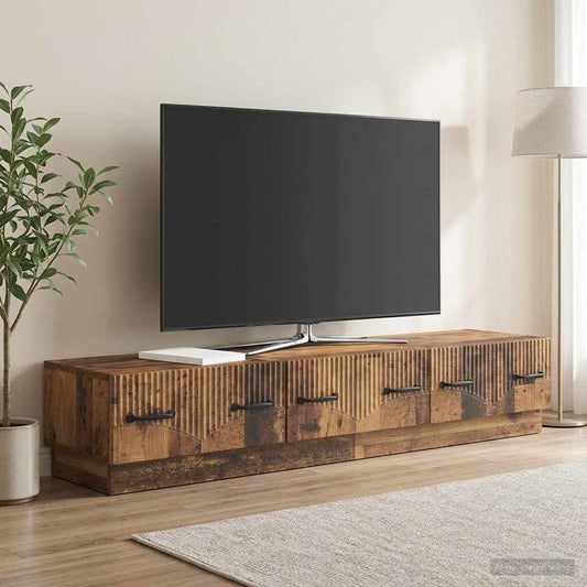 Mobile TV Legno antico 147 x 34,5 x 27 cm Legno ingegnerizzato