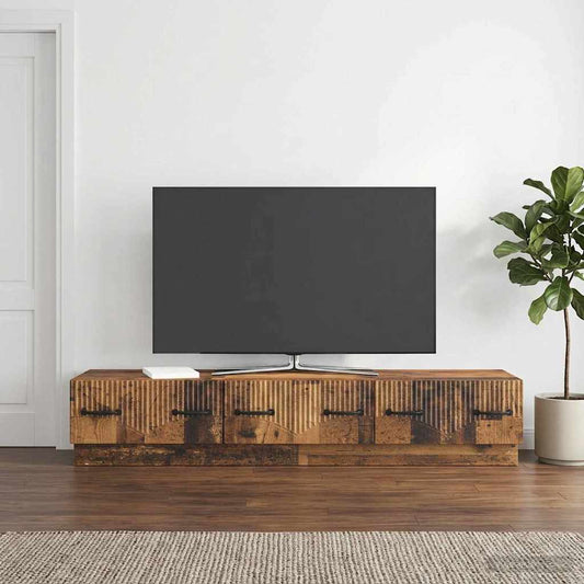 Mobile TV Legno antico 147 x 34,5 x 27 cm Legno ingegnerizzato