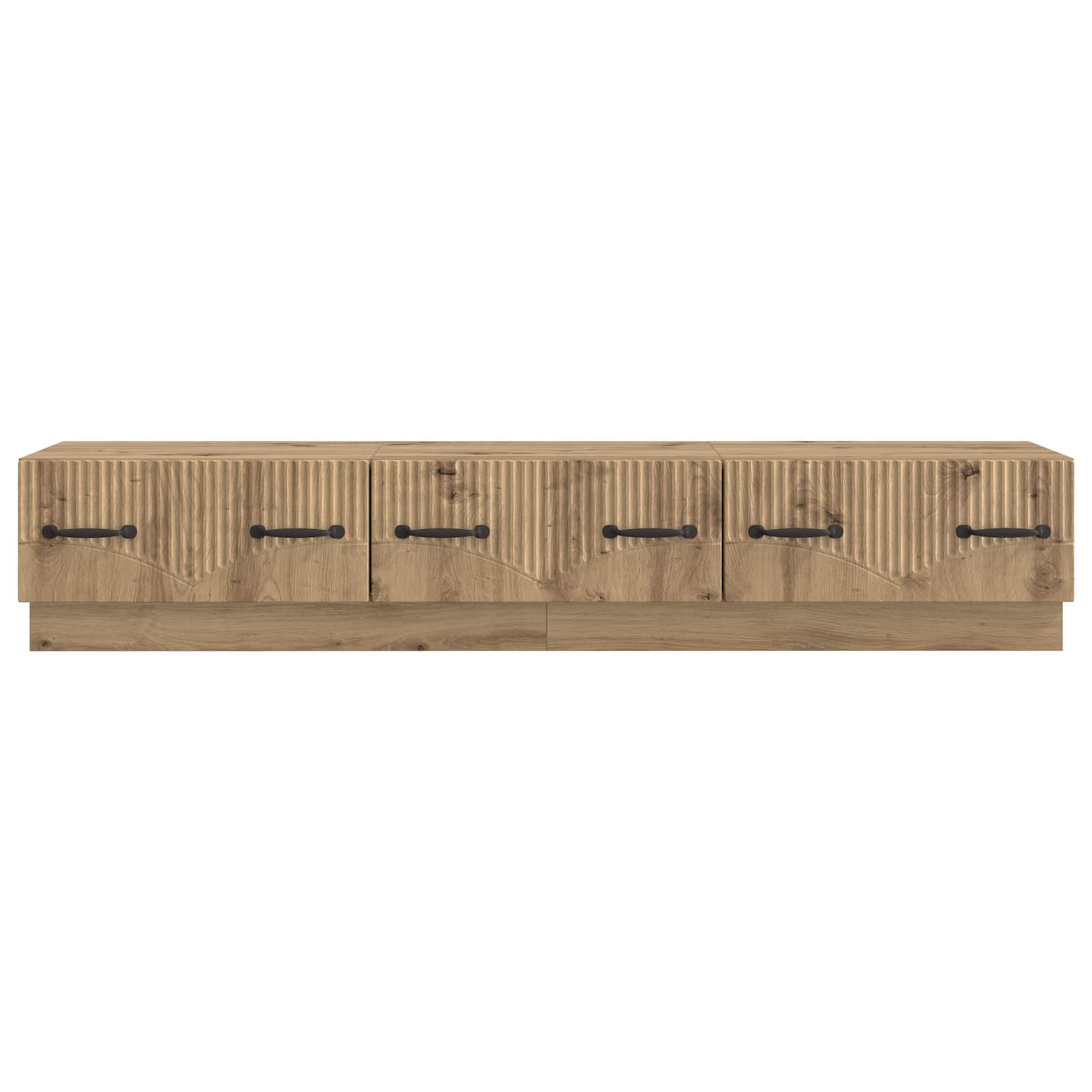 Mobile TV con cassetto Rovere Artigianale 147 x 34,5 x 27 cm | homemem39