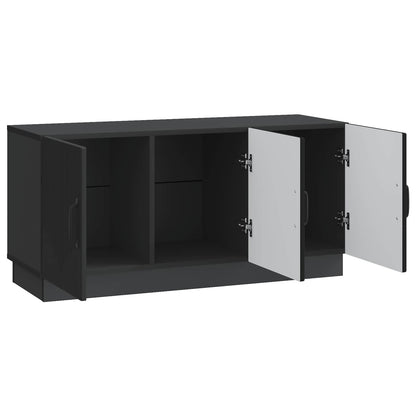 Mobile TV Nero 99 x 34,5 x 47 cm Legno ingegnerizzato | homemem39