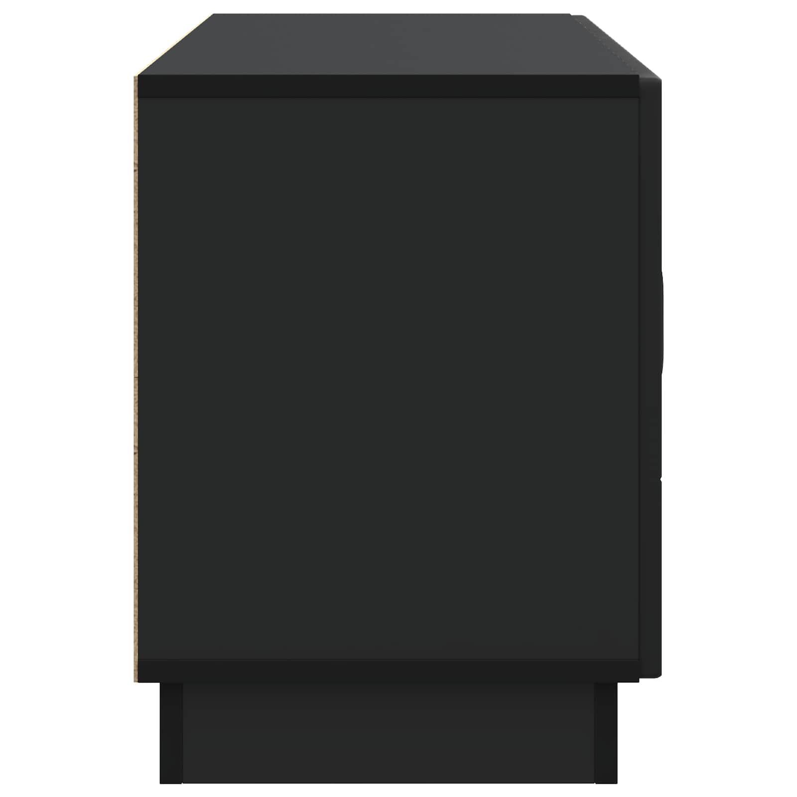 Mobile TV Nero 99 x 34,5 x 47 cm Legno ingegnerizzato | homemem39