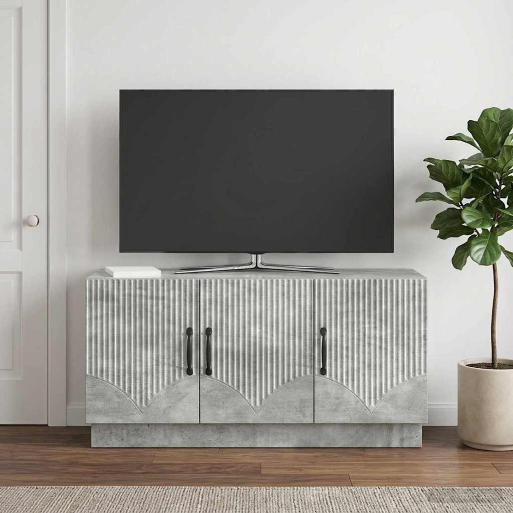 Mobile TV Grigio Cemento 99 x 34,5 x 47 cm Legno ingegnerizzato