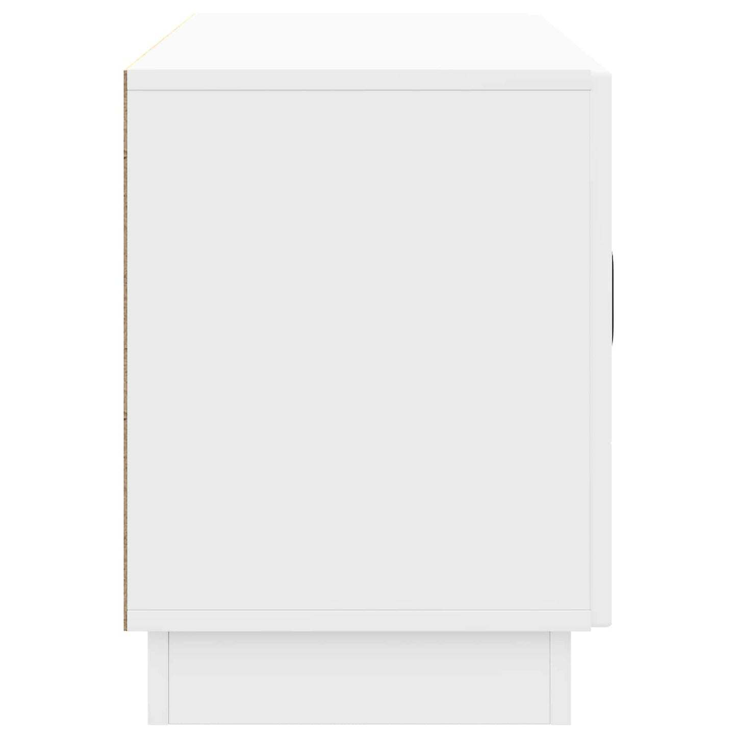 Mobile TV Bianco Lucido 99 x 34,5 x 47 cm Legno ingegnerizzato | homemem39